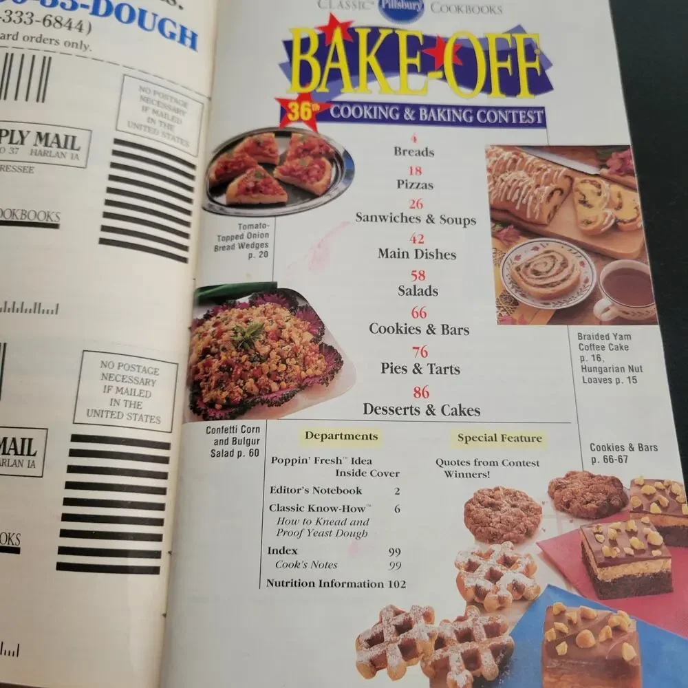 Three Vintage Cookbooks on baking 2 Pillsbury and 1 Southern‎ Living